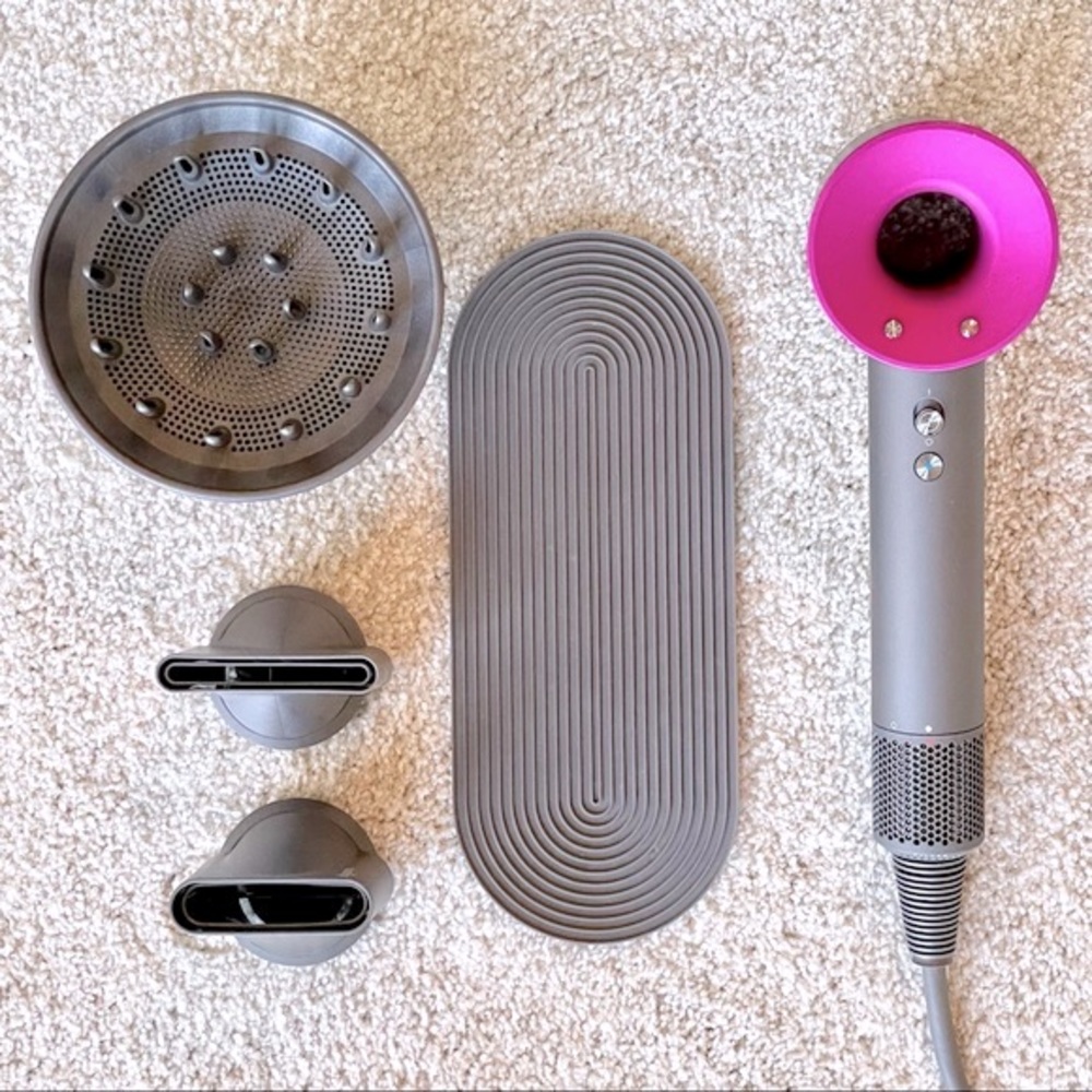 Dyson Supersonic Fuchsia/Iron Hairdryer